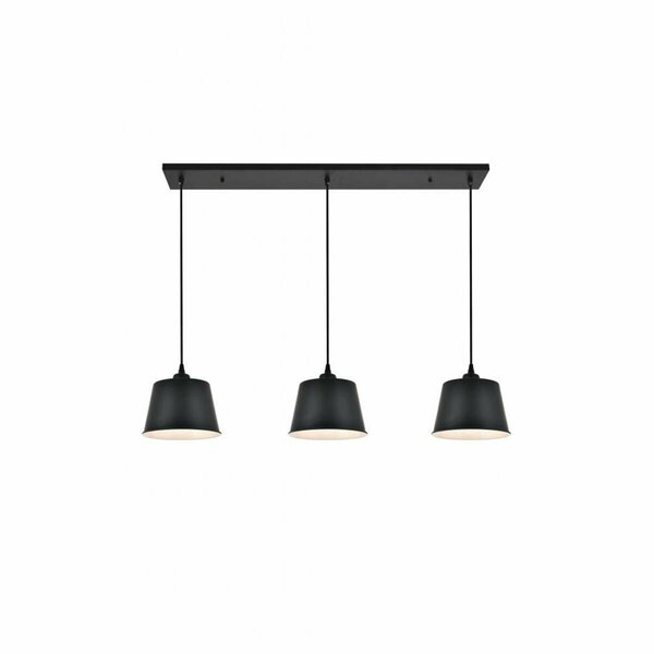 Cling Nota 3 Light Black Ceiling Pendant CL1539912